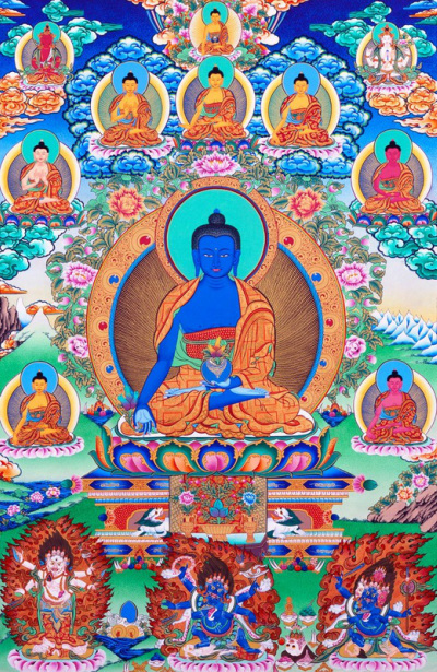 Eight Medicine Buddhas